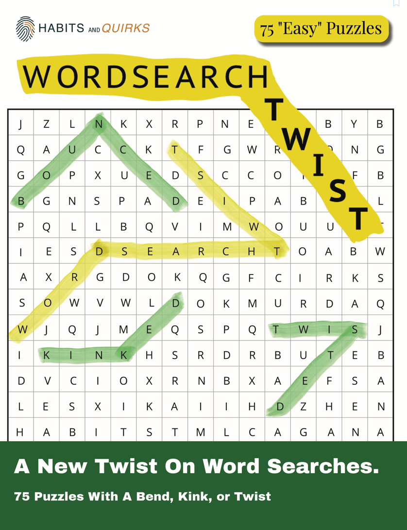 WordsearchTwist Easy book cover
