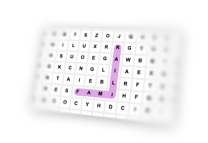 Example of a Bounce puzzle path